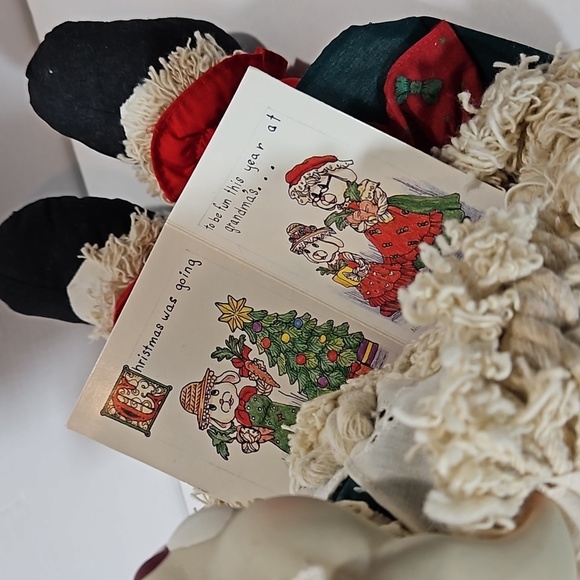 House of Lloyd VTG Christmas Around the World Grannie Flo Bunny Red Green - Picture 8 of 10